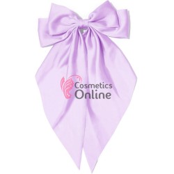 Accesoriu pentru decor par cu Fundita din satin si clema metalica TRD043CC Lila